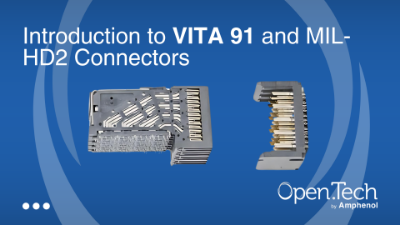 Introduction to VITA 91 and MIL-HD2 Connectors